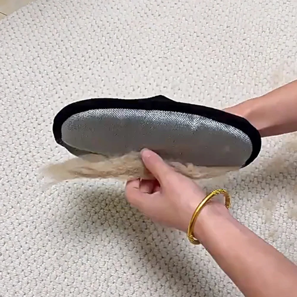 Pet Hair Remover Gloves Portable Washable Dehairing For All Hair Types Great For Clothing