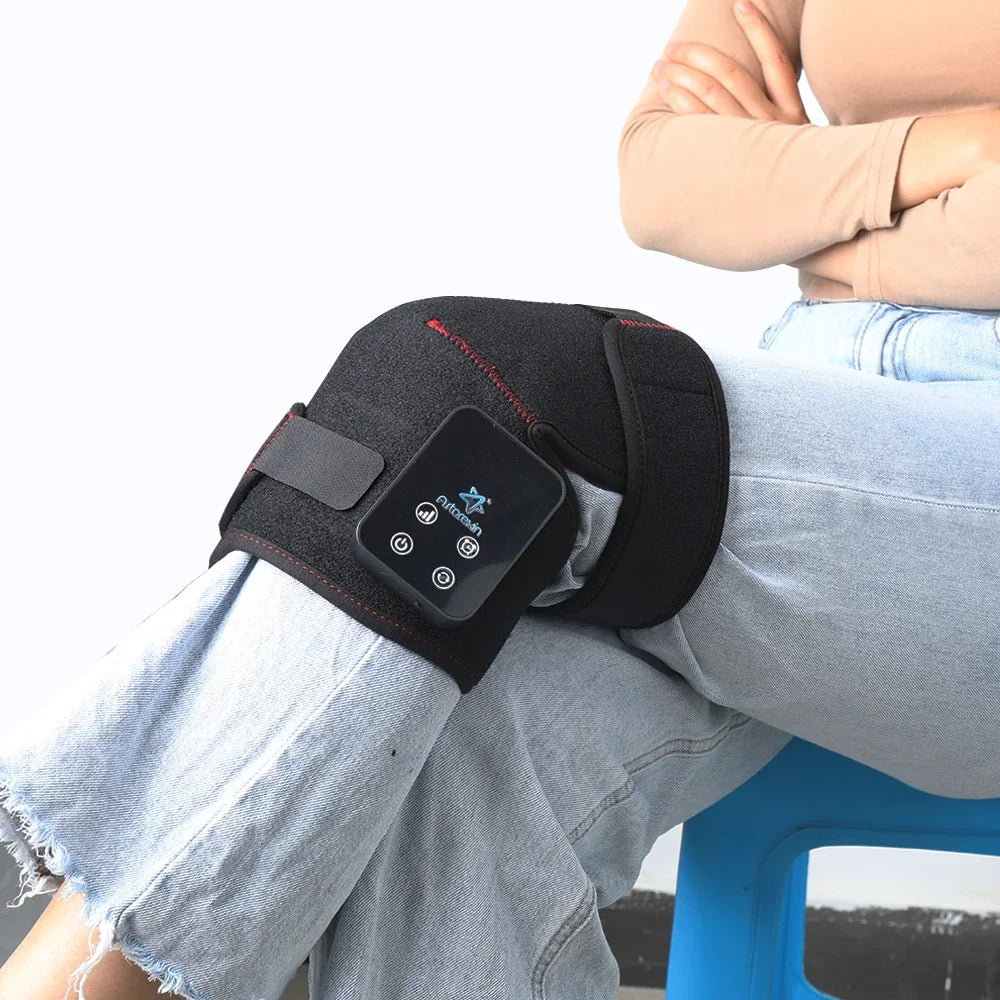 Astarexin Red Light Therapy Electric Heating Knee Massage Pad
