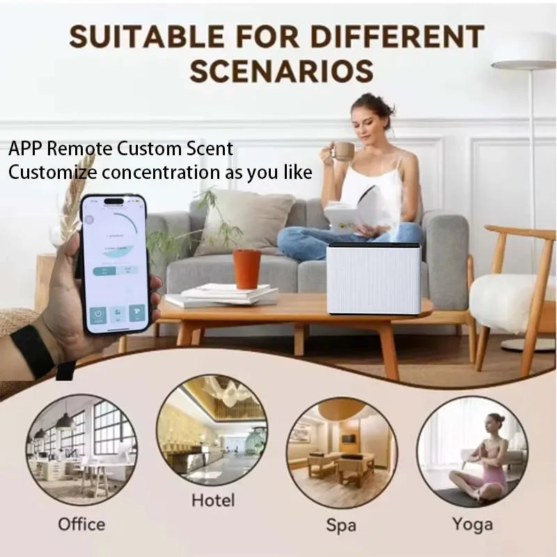 NAMSTE Fragrance Diffuser Bluetooth WiFi Home Hotel HVAC