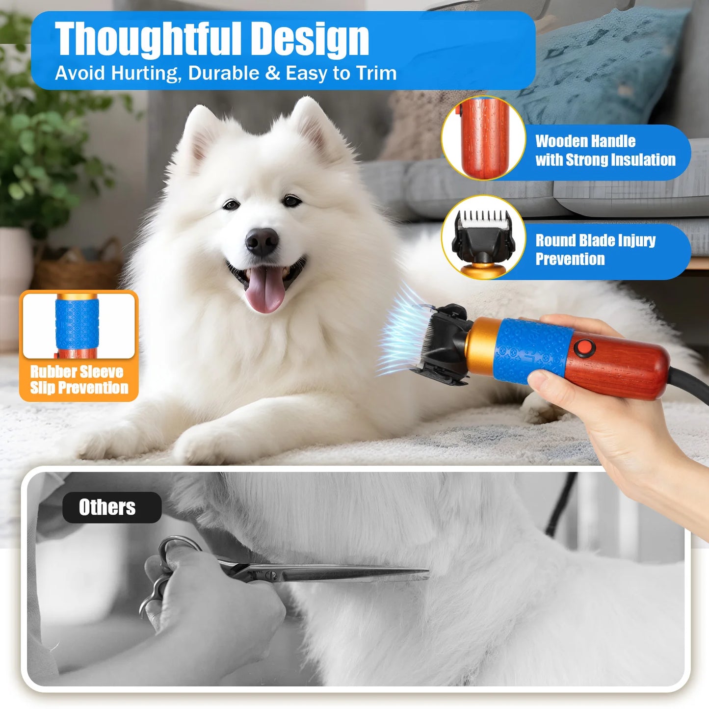 Electric Animal Fur Shears For Pets And Farm Use