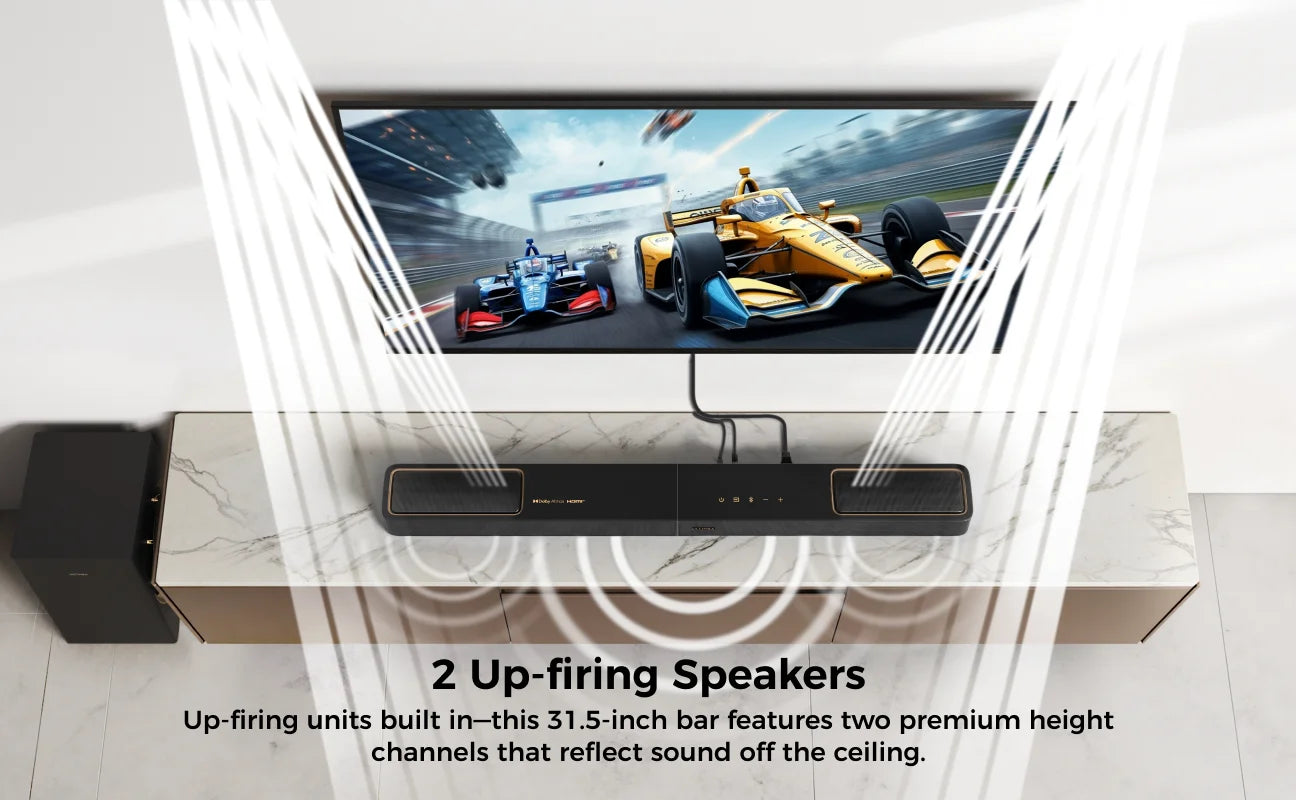 ULTIMEA 460W 5.1.2ch Sound Bar Dolby Atmos
