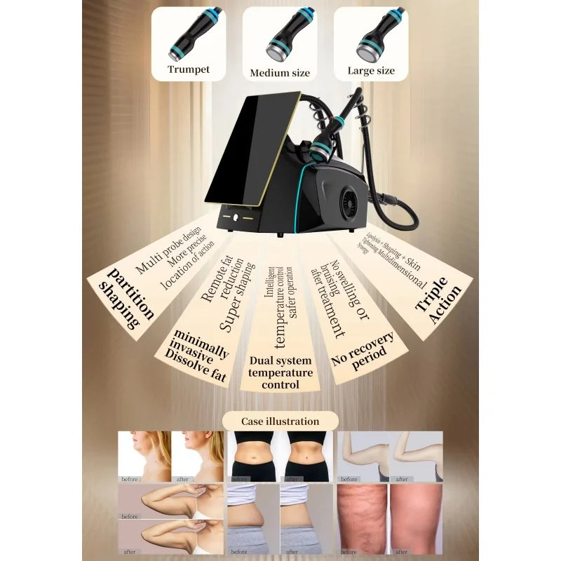 2.45GHz Ice Microwave Skin Tightening Machine for Body Contouring