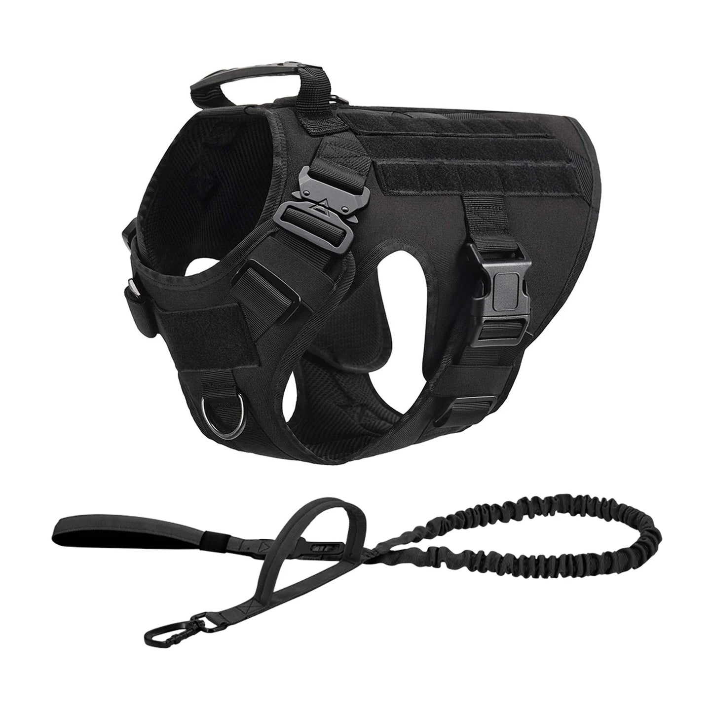 PETRAVEL Tactical Dog Harness Vest for Medium to Large Dogs