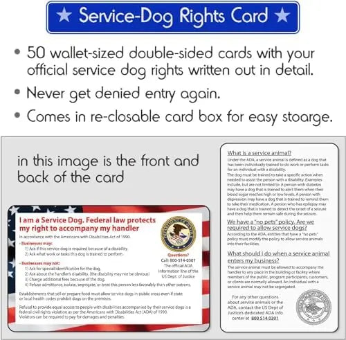 YTYIN Emotional Support Dog Vest With ID Tag And ADA Cards Included Durable Harness For Service Dogs