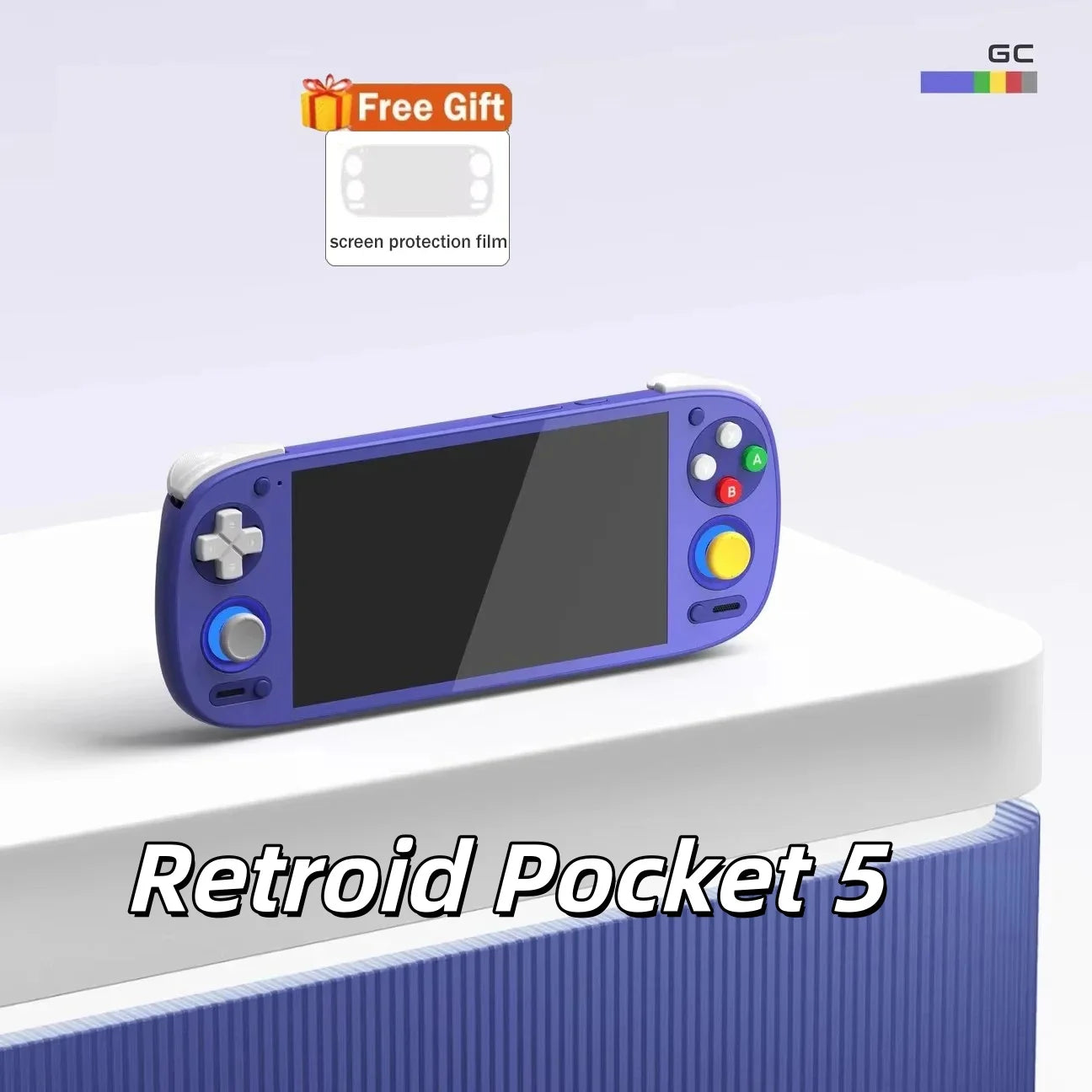 Retroid Pocket 5 Handheld Game Console With OLED Touch Screen