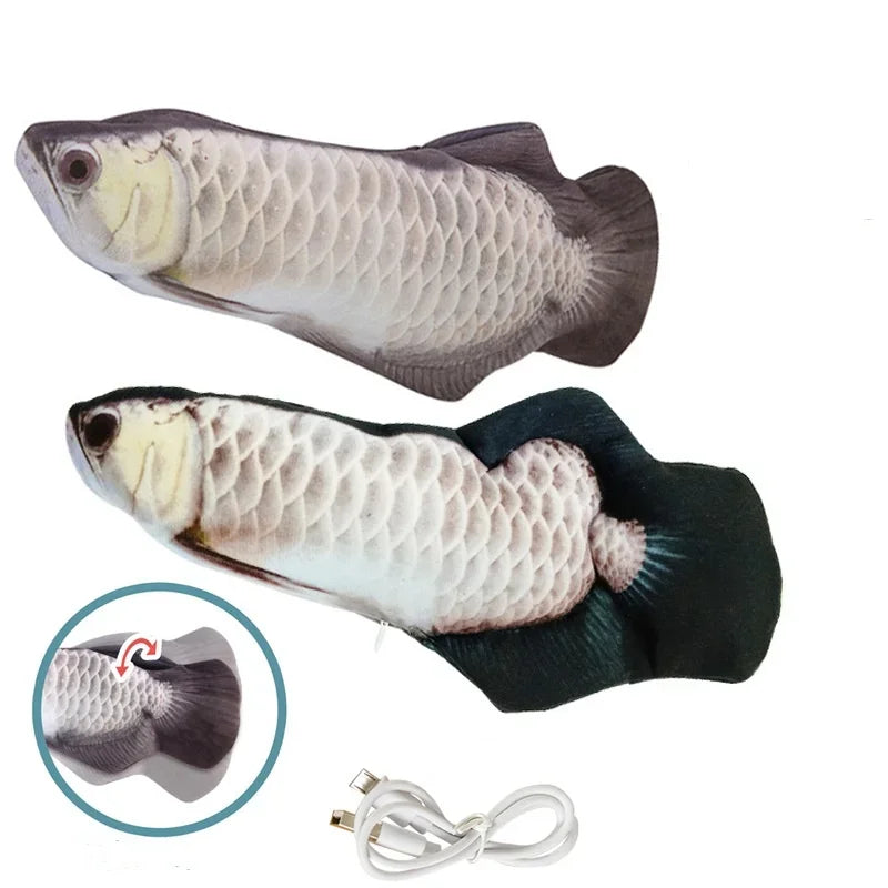 Cat USB Fish Interactive Electric Toy for Cats and Pets
