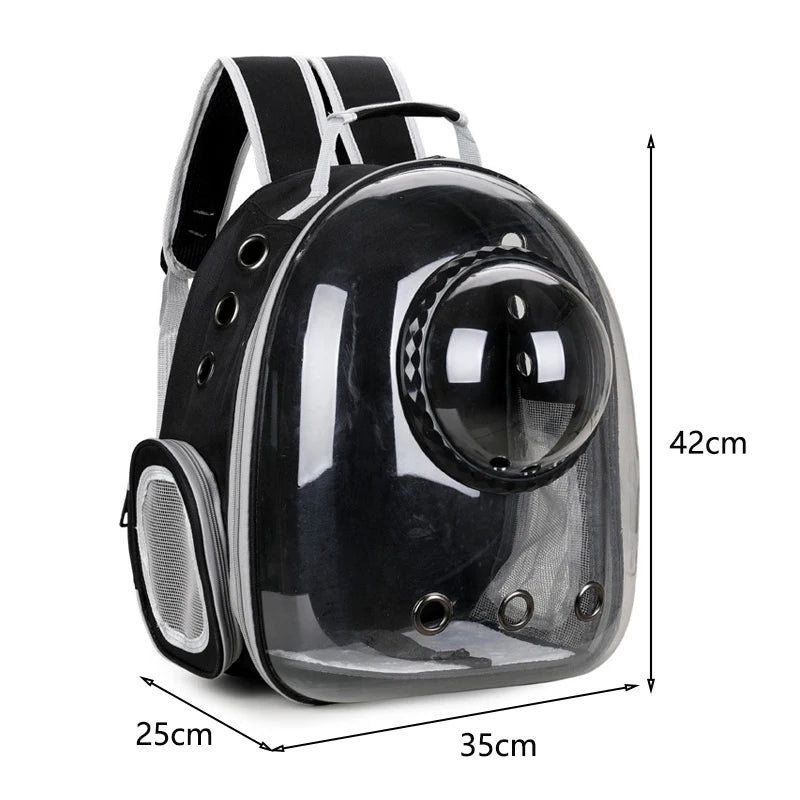 Space Capsule Pet Carrier Backpack For Cats And Dogs