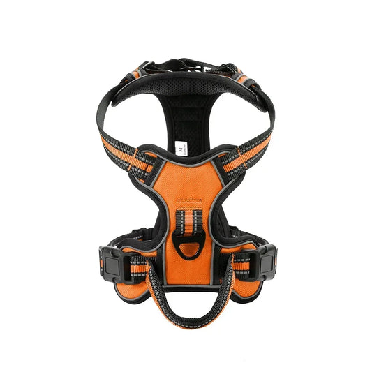 Adjustable Reflective Nylon Dog Harness No Pull Vest