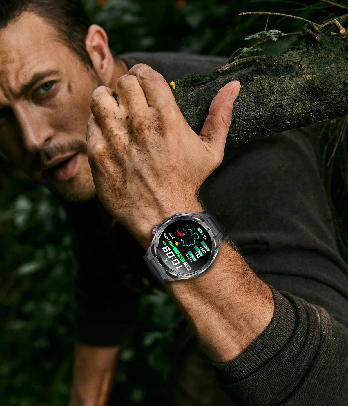 Smart Health Watch With ECG And PPG Body Fat Analysis Uric Acid BP Blood Oxygen Bluetooth Calling