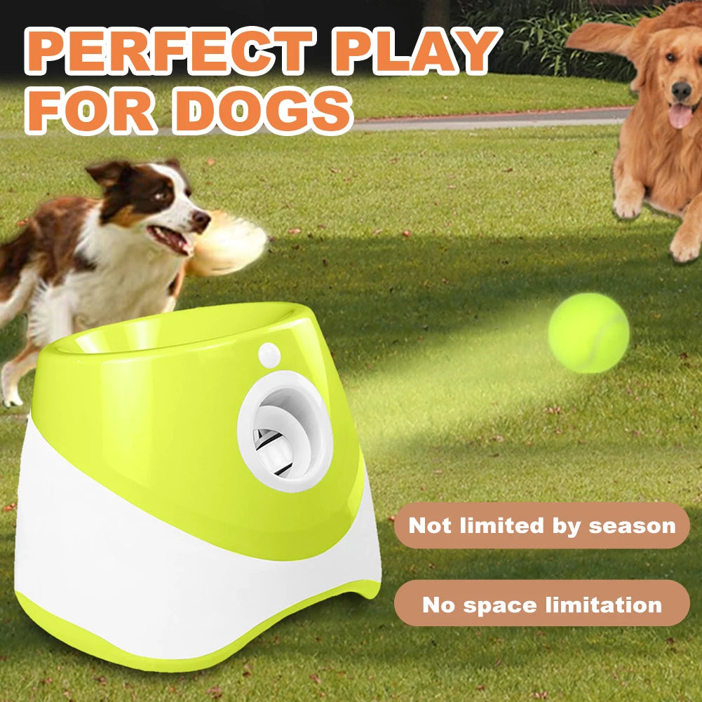 Pet Prime Automatic Dog Ball Launcher Indoor Outdoor Play