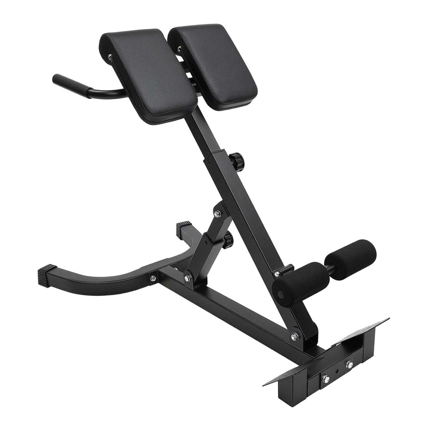 Back Extension Roman Chair Foldable Hyperextension Bench With 5 Angles