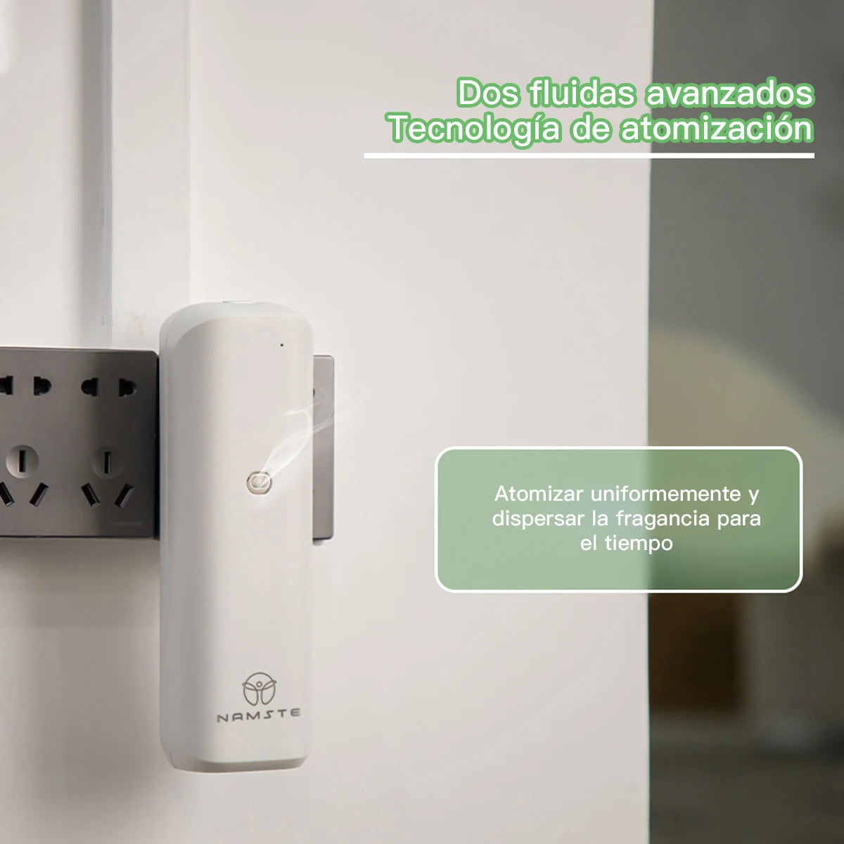 NAMSTE Plug In Wall Fragrance Diffuser Waterless Smart Bluetooth