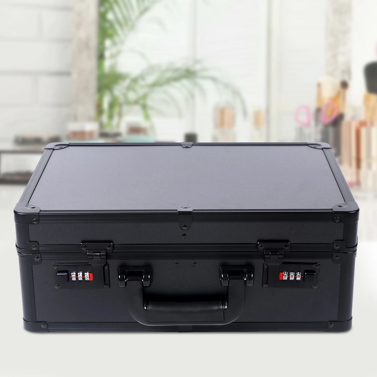 Hairdressing Tools Barber Case Aluminum Alloy Storage Box For Hairstylists