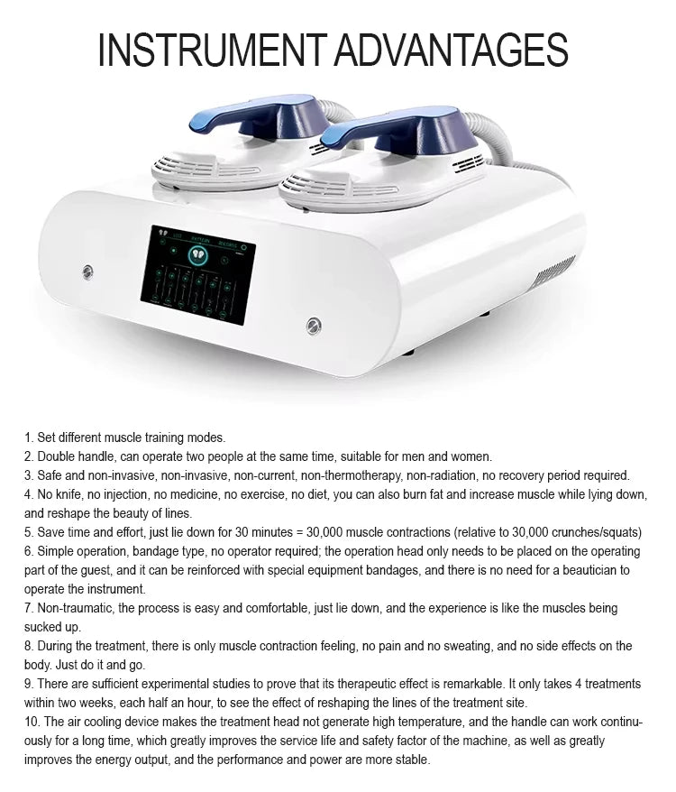 Emsnova Muscle Shaping And Slimming Trainer 6500W EMS Device For Buttocks Lifting Home Gym