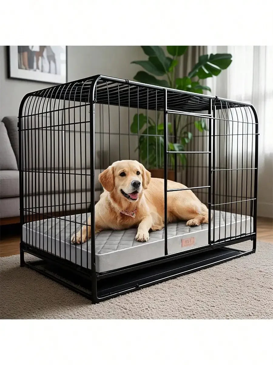 Orthopedic Dog Bed With Removable Washable Cover And Egg Crate Foam