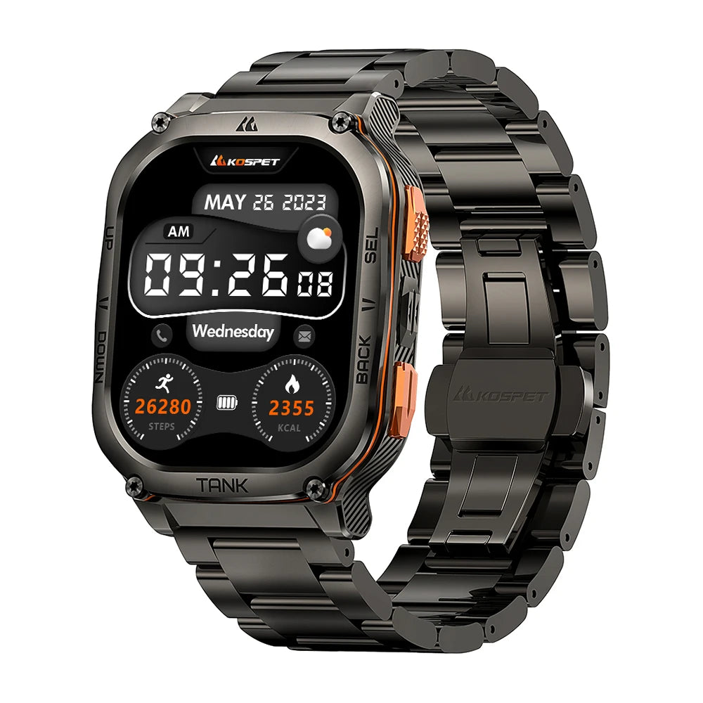 KOSPET Tank M3 Ultra GPS Smartwatch Waterproof 5ATM AMOLED AOD