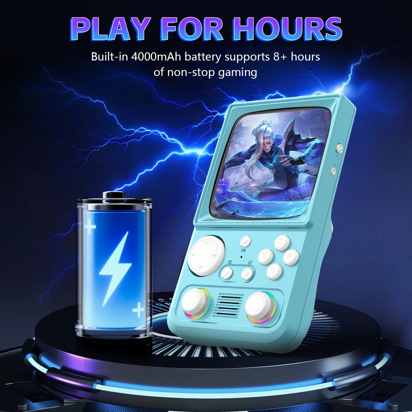 AISLPC R36T MAX Handheld Game Console WiFi Ready Portable Entertainment