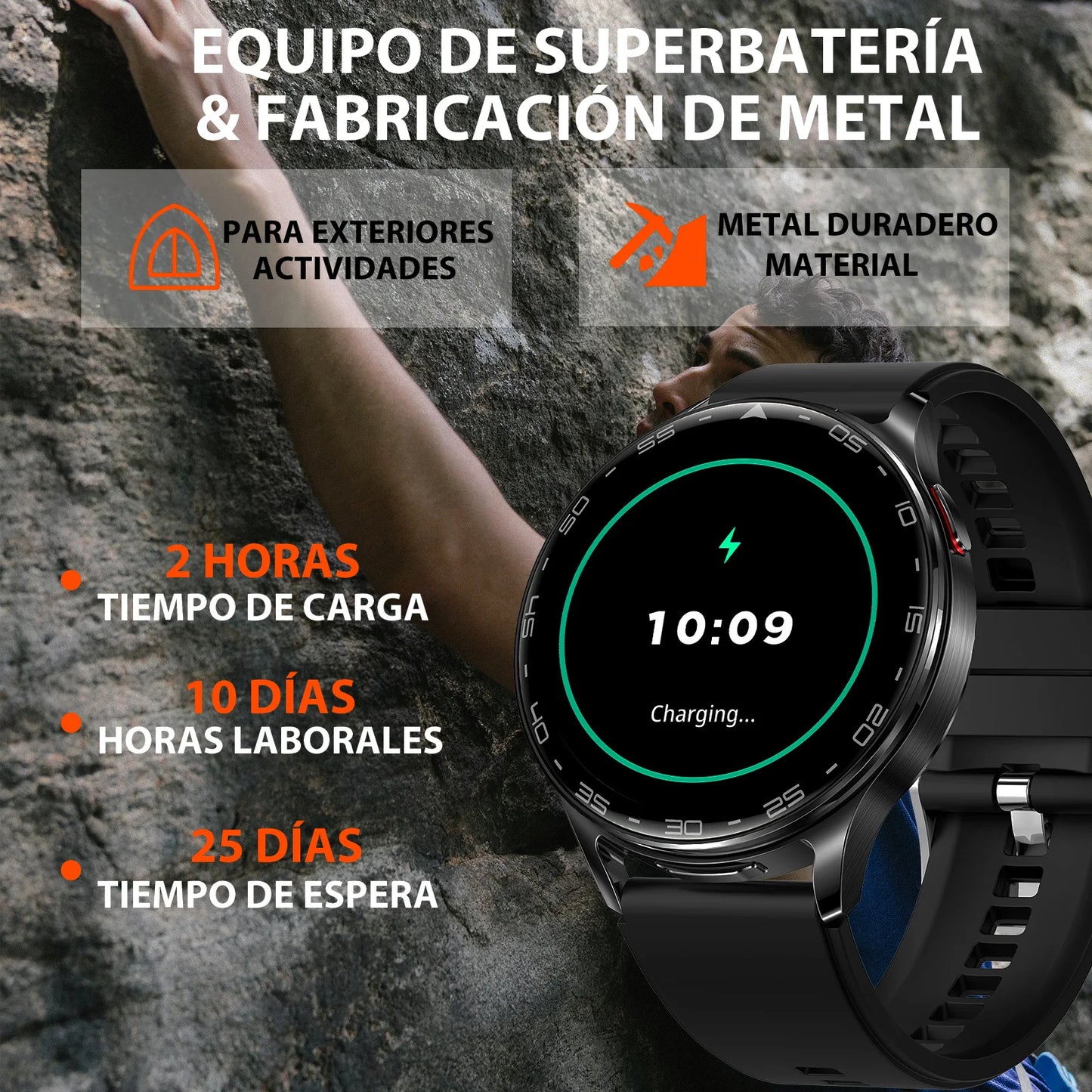 EIGIIIS Smart Watch With Earbuds Fitness Tracker