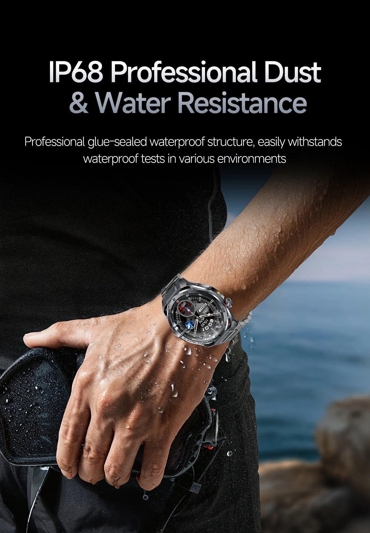 Smart Health Watch With ECG And PPG Body Fat Analysis Uric Acid BP Blood Oxygen Bluetooth Calling