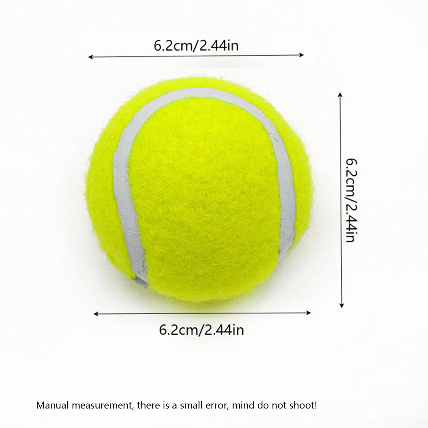 Durable Interactive Dog Tennis Balls With High Stretch Rubber
