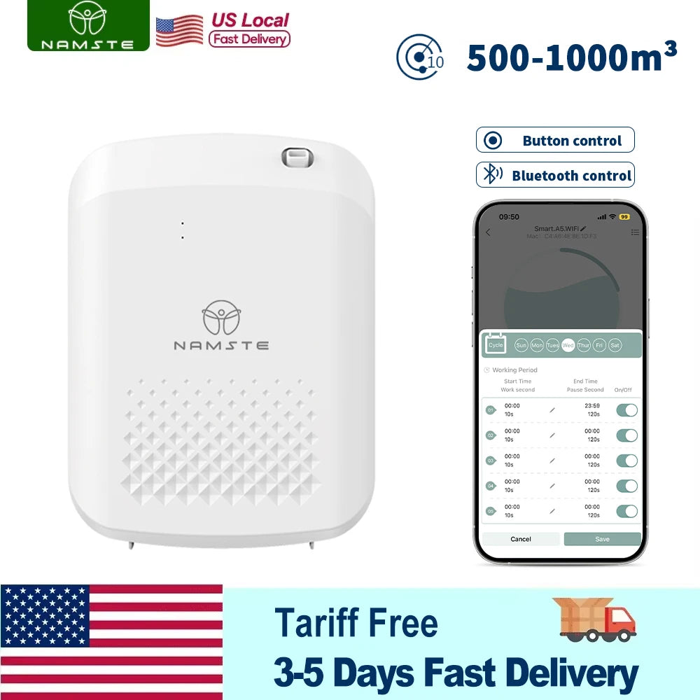 NAMSTE Smart Aroma Diffuser Pro For Large Rooms Bluetooth Control