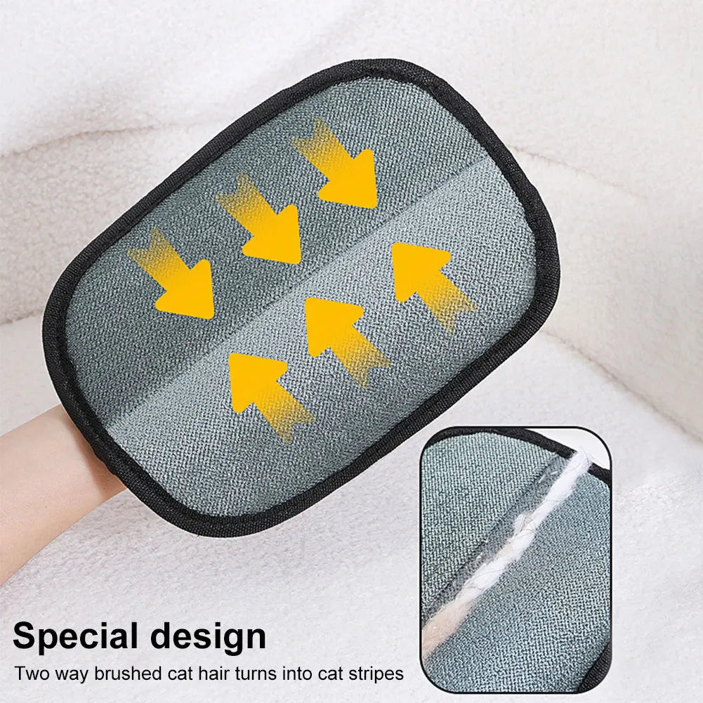LISM Pet Deshedding Glove For Dog Cat Rabbit Hair Removal