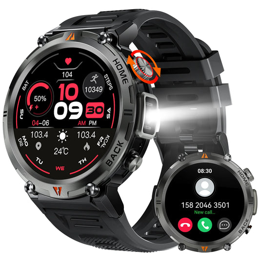 LaNikar KE3 Smartwatch Bluetooth Call Health Monitor