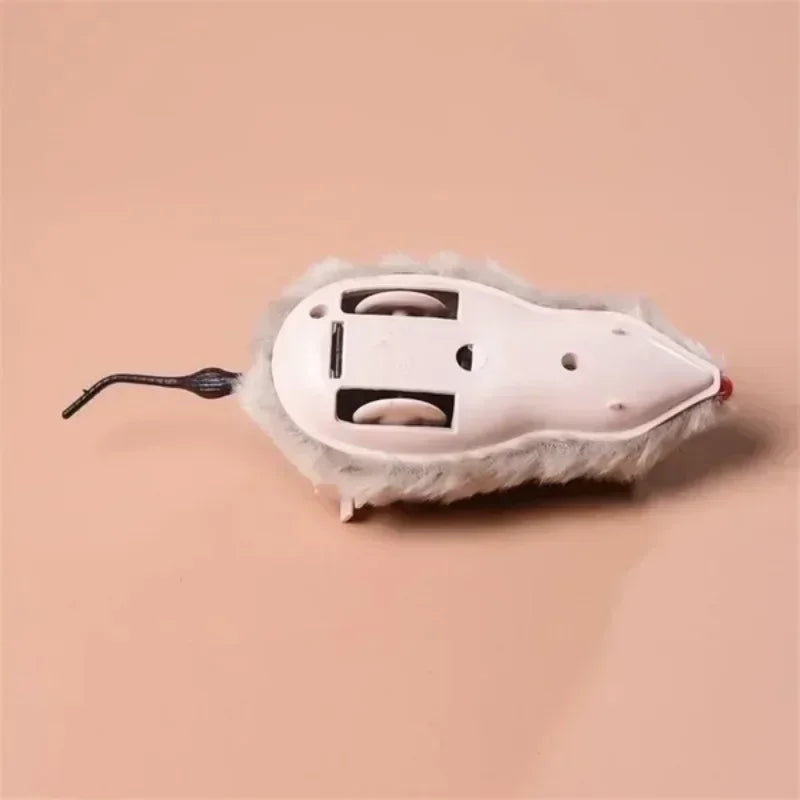 Pet Running Mouse Toy For Cats And Dogs Durable Plastic