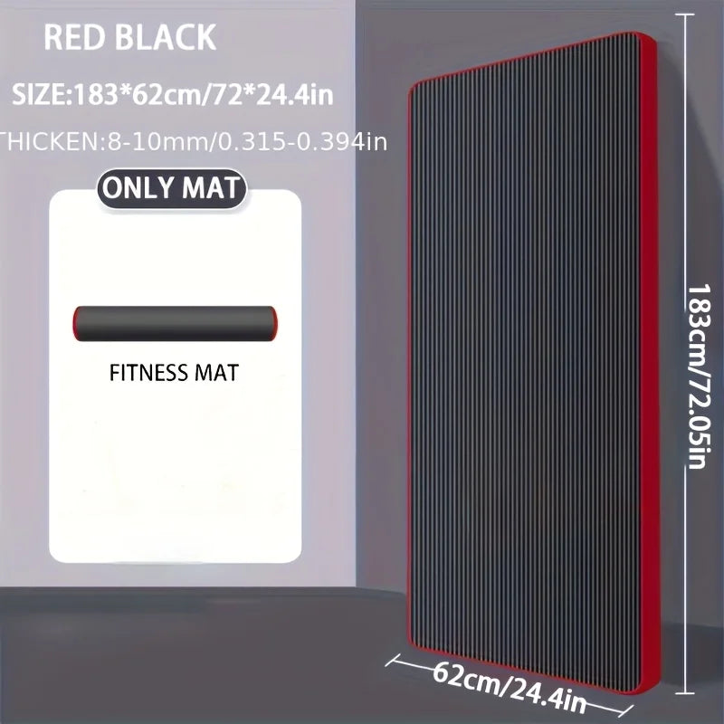 Lingpeng Extra Thick Non Slip Yoga Mat For Workouts Cushioned Poses And Balance Support