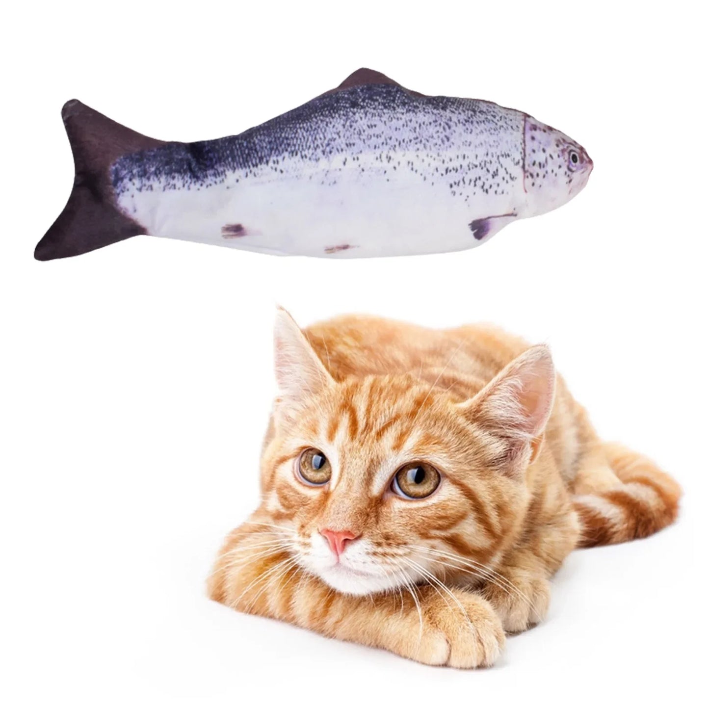Cat USB Fish Interactive Electric Toy for Cats and Pets