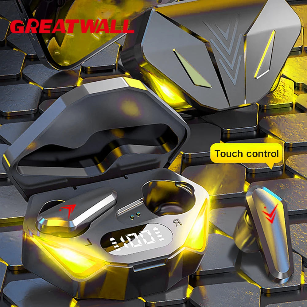 GREATWALL TWS Wireless Bluetooth Earphones Gaming Earbuds