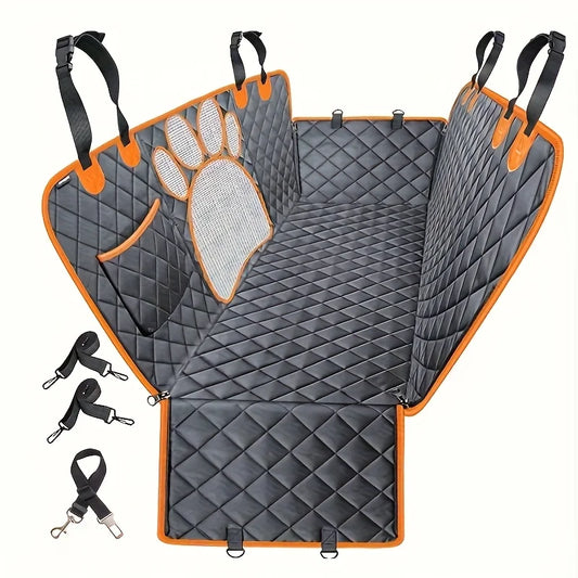 Dog Seat Cover Hammock for Cars Waterproof Durable Pet