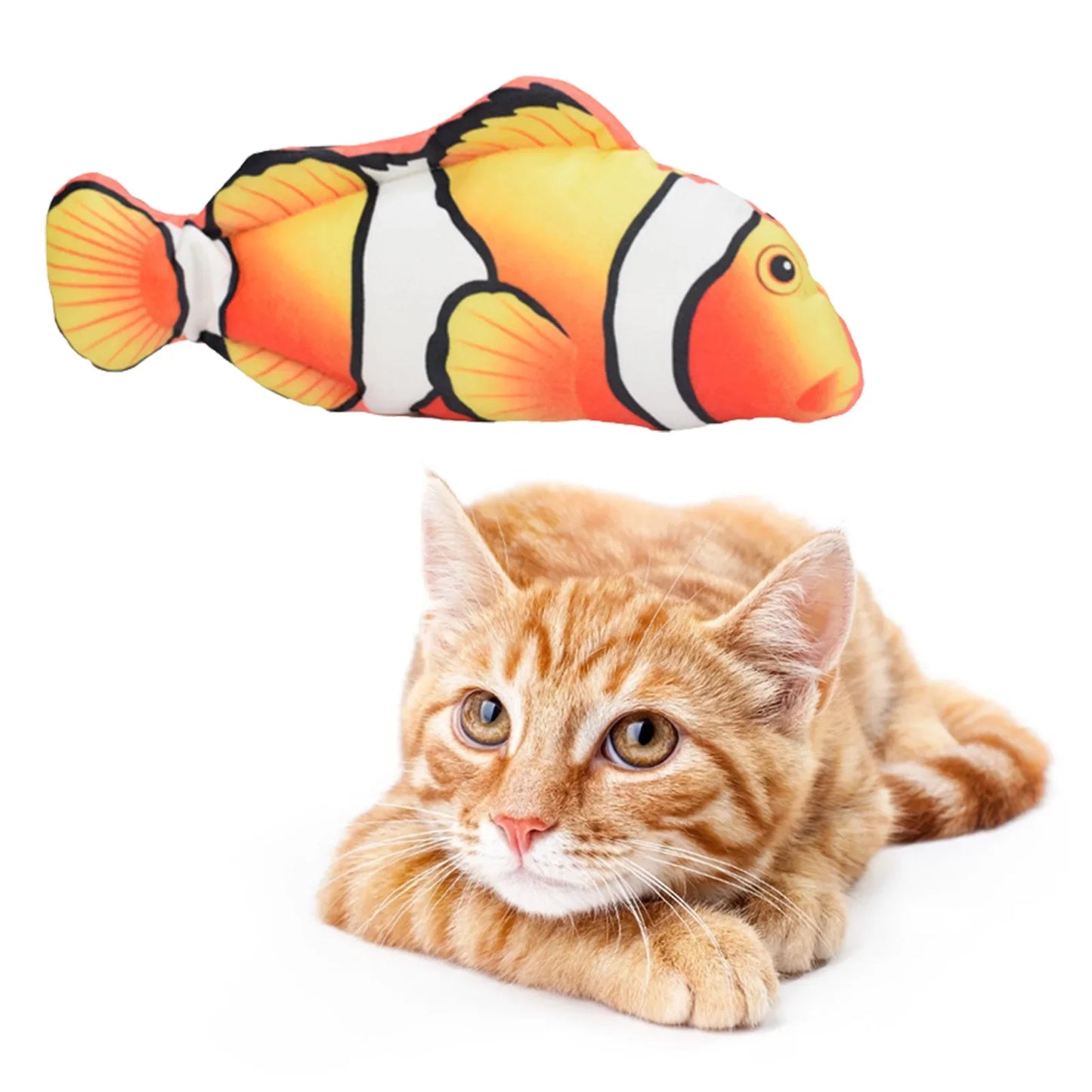 Cat USB Fish Interactive Electric Toy for Cats and Pets