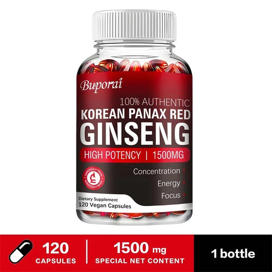 Xemenry Korean Red Panax Ginseng for Energy Immunity