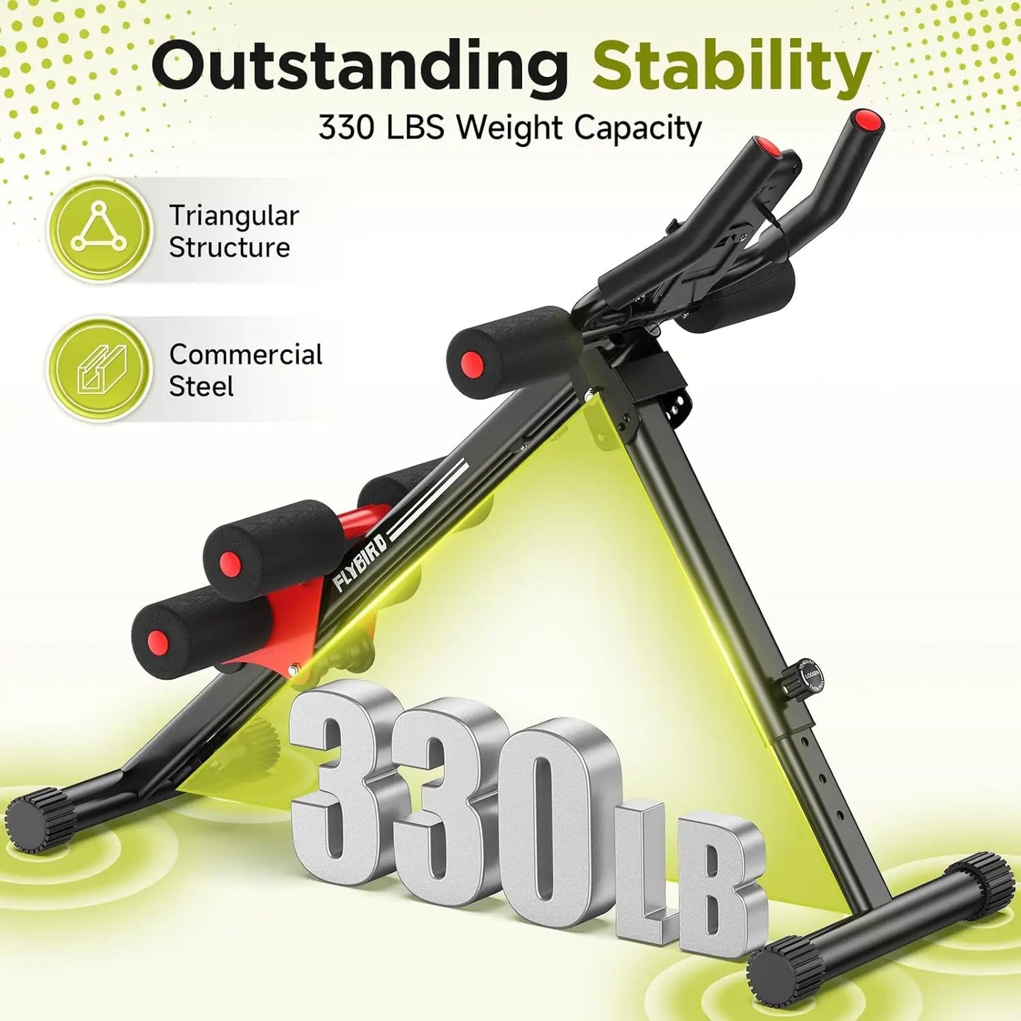 Adjustable Ab Workout Machine For Full Body Home Gym