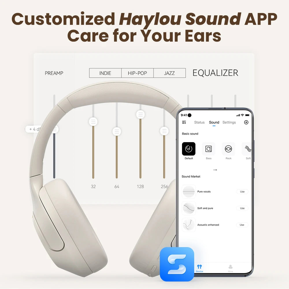 Haylou S35 ANC Wireless Bluetooth Headphones