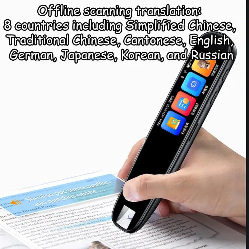 Onscersoco Smart Dictionary Translator Pen Scans 113 Languages
