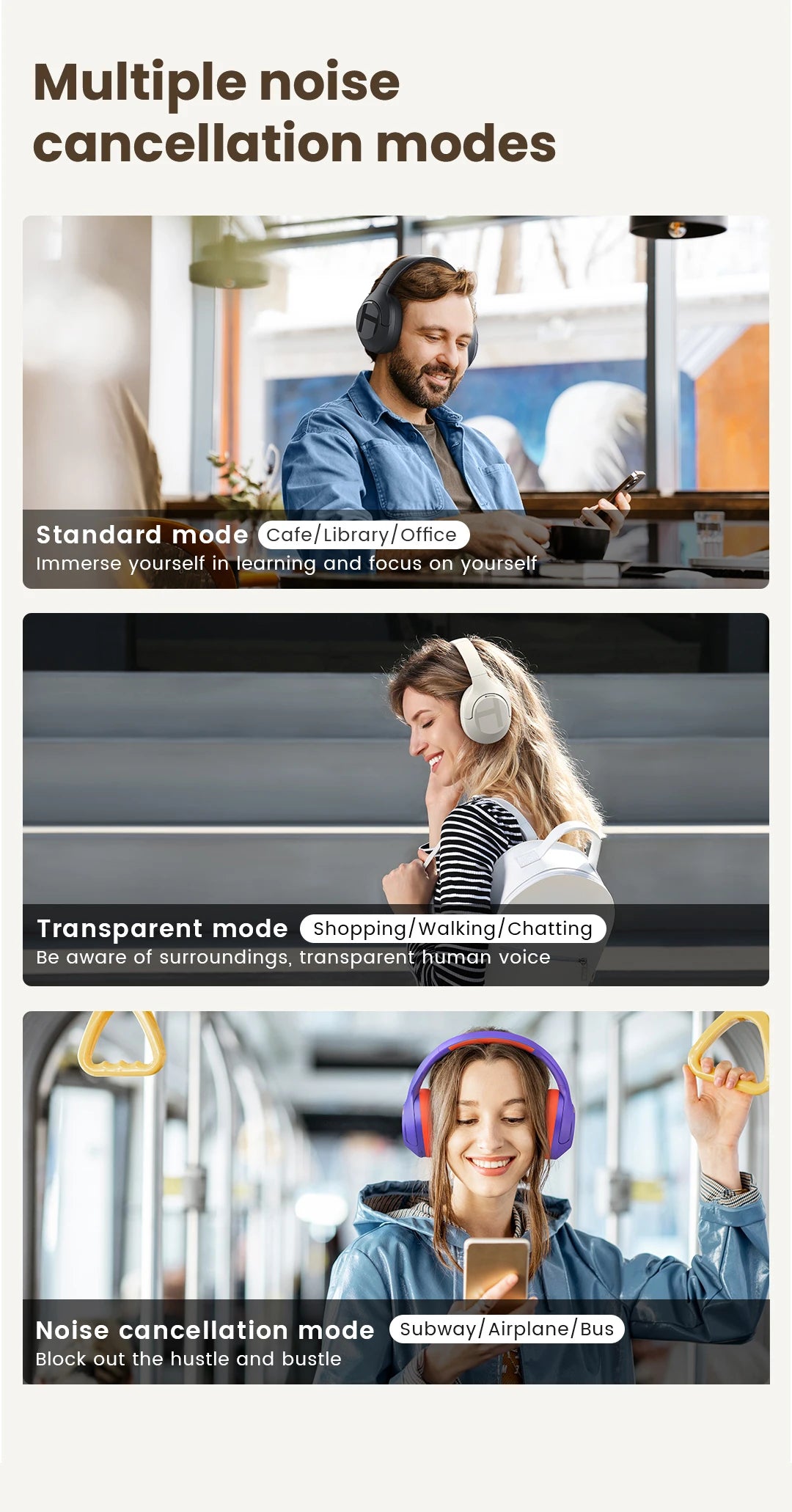 Haylou S35 ANC Wireless Bluetooth Headphones