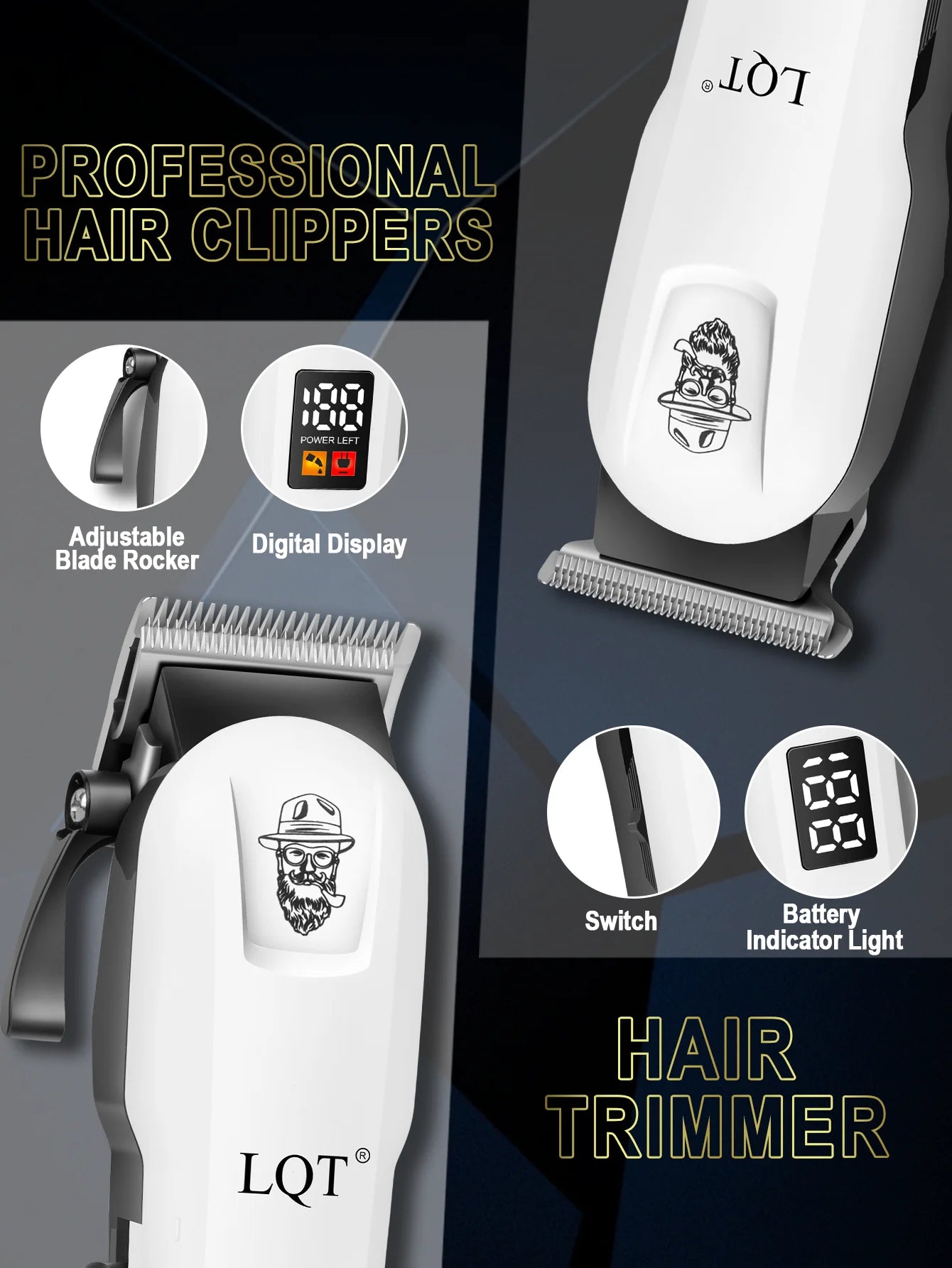 LQT Grooming Kit Two Three Four Pieces Hair Clipper Shaver