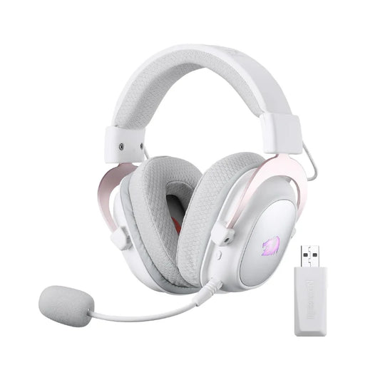Redragon H510 Pro Three Mode RGB Gaming Headset With Seven One Surround Sound For Immersive Audio