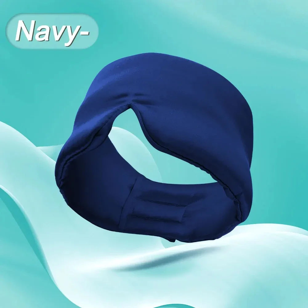 Mulberry Silk Sleep Mask With Adjustable Headband For Light Blocking