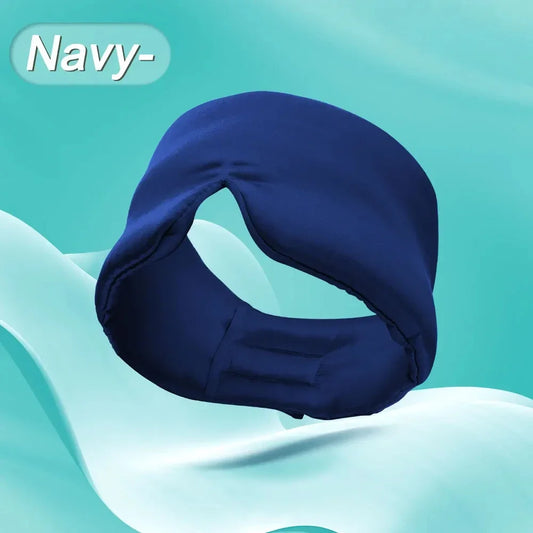 Mulberry Silk Sleep Mask With Adjustable Headband For Light Blocking