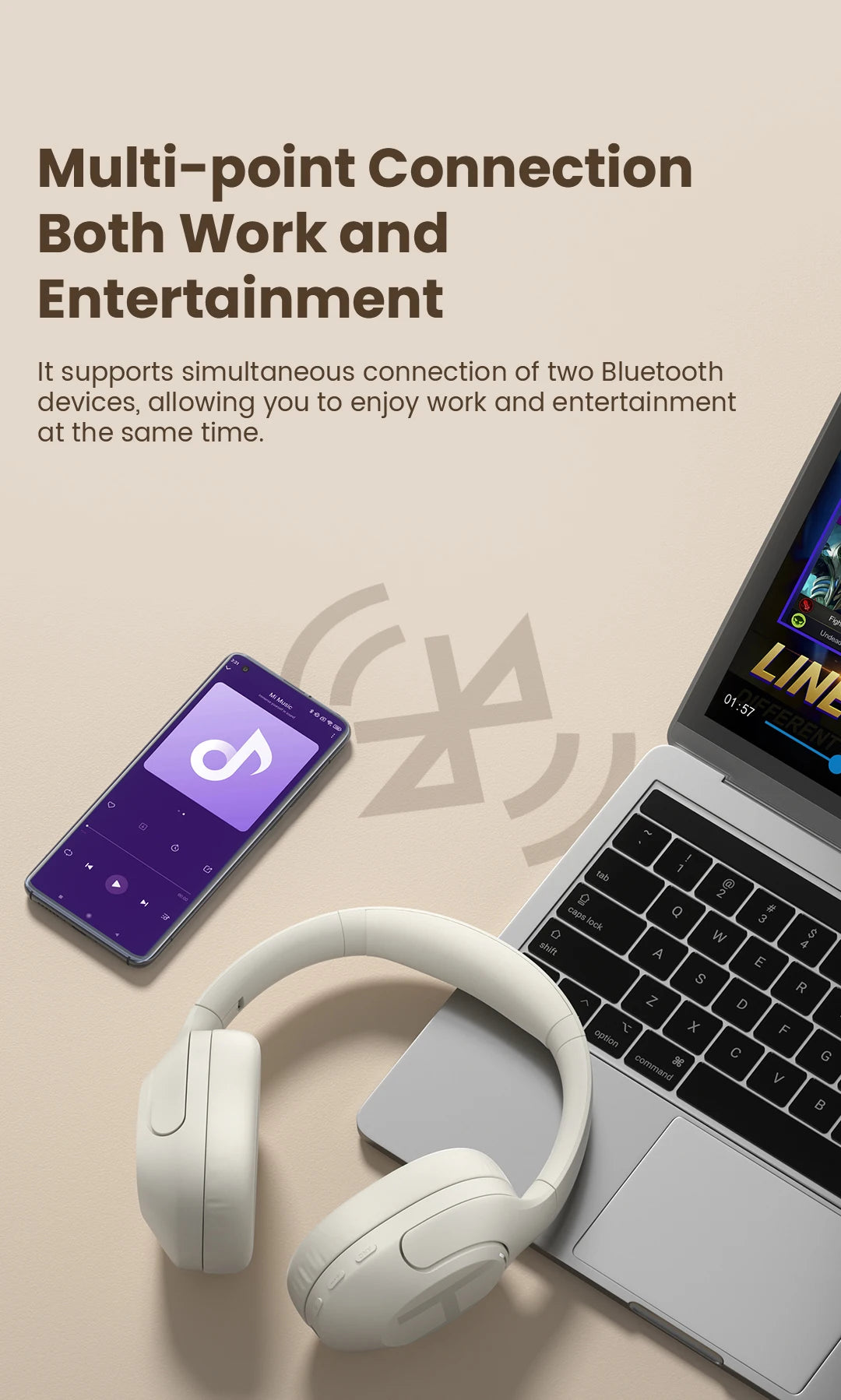 Haylou S35 ANC Wireless Bluetooth Headphones